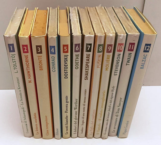 LN- GLI INDIMENTICABILI 1/12 TOLSTOJ -- FAMIGLIA CRISTIANA--- 1999- CS- YFS999