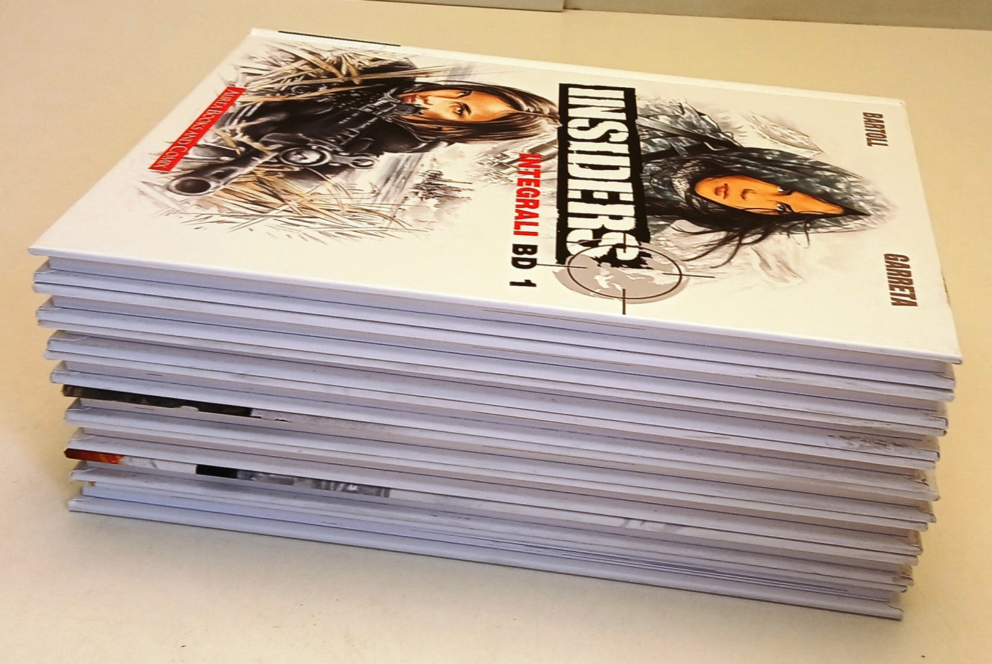 FV- INSIDERS 1/7 + VI° INTEGRALI BD - BARTOLL - AUREA BOOKS AND COMIX -- C - Z25