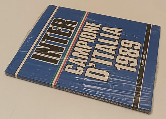 LC- INTER CAMPIONE D'ITALIANA 1989 BLISTERATO -- FORTE EDITORE ---- CS- YFS129