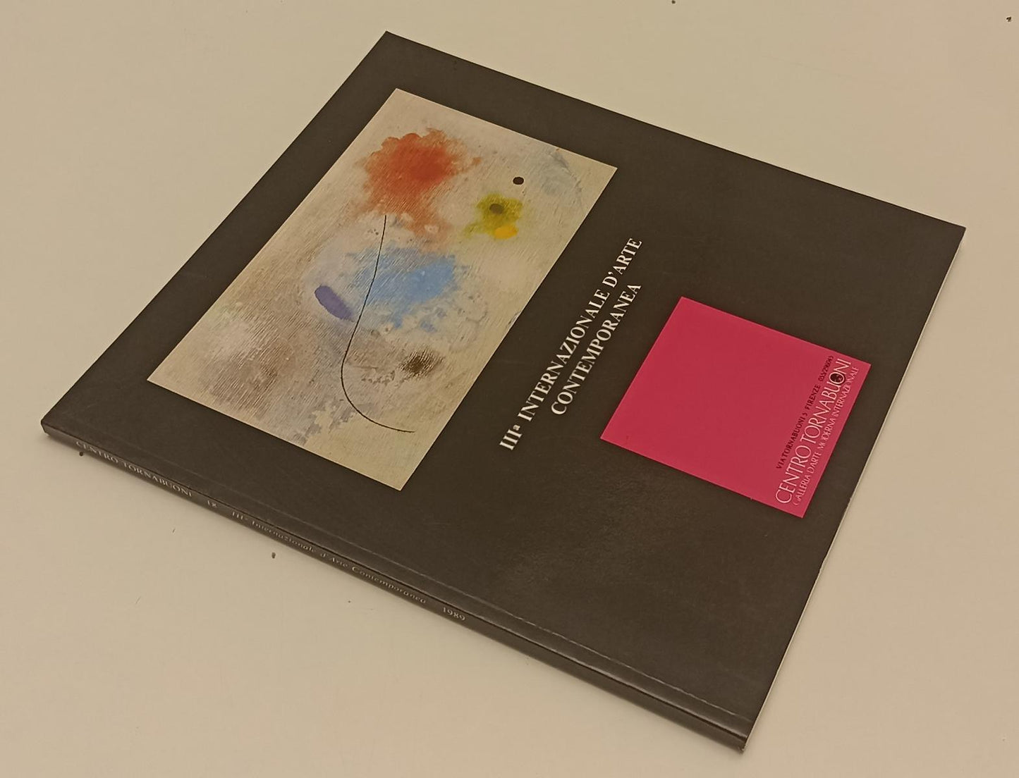LT- III INTERNAZIONALE D'ARTE CONTEMPORANEA -- TORNABUONI 18 --- 1989- B- XFS176