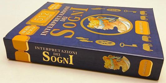 LZ- INTERPRETAZIONE DEI SOGNI SERIE ORO PER IL LOTTO - MARIOTTI- 1999- B- YFS322