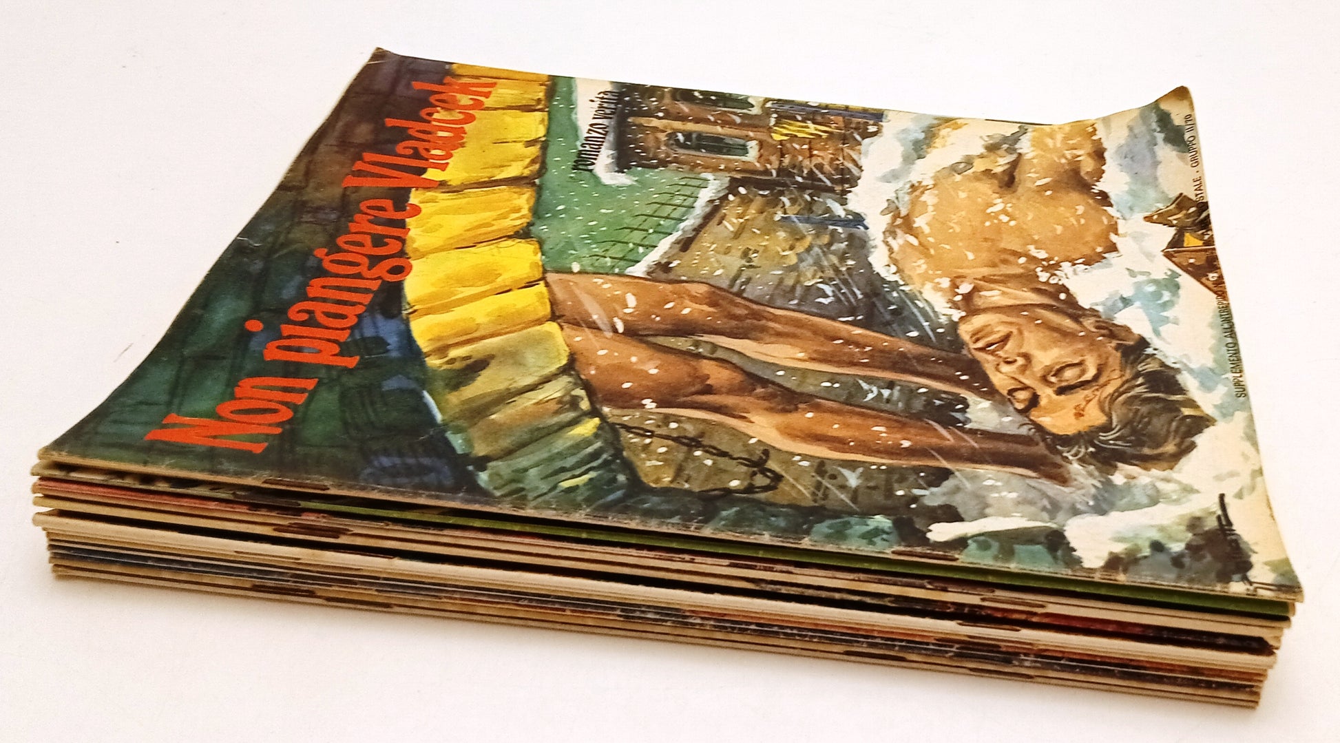 FZ- LOTTO INSERTI INTREPIDO ROMANZO VERITA' 18 ALBI - ANNI '60/'70 - Z25