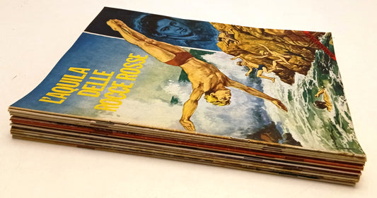 FZ- LOTTO INSERTI INTREPIDO ROMANZO SPORT 15 ALBI - ANNI '60/'70 - Z25