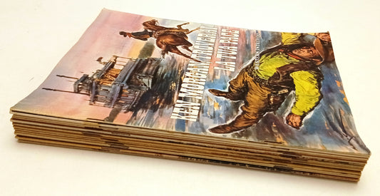 FZ- LOTTO INSERTI INTREPIDO WESTERN 17 ALBI - ANNI '60/'70 - Z25