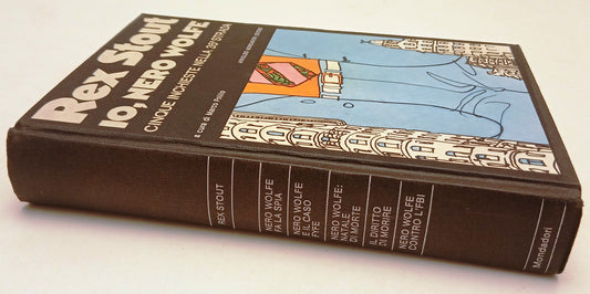 LG- IO NERO WOLFE CINQUE INCHIESTE 35a STRADA- REX STOUT- MONDADORI- 1983- C-XFS