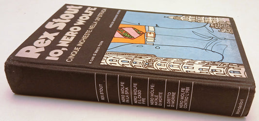 LG- IO NERO WOLFE - REX STOUT - MONDADORI - OMNIBUS GIALLI- 1a ED.- 1983- C- XFS