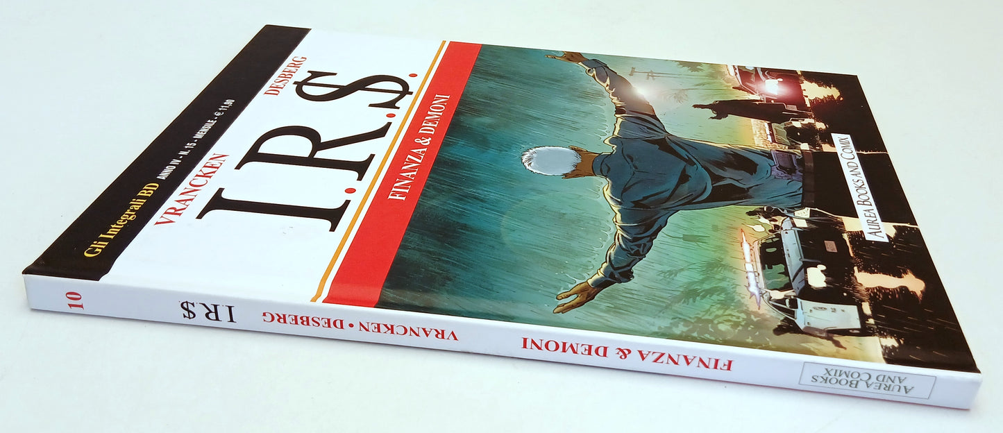 FV- I.R.S. 10 FINANZA & DEMONI - VRACKEN DESBERG - AUREA BOOKS BD - 2019- C- Z25