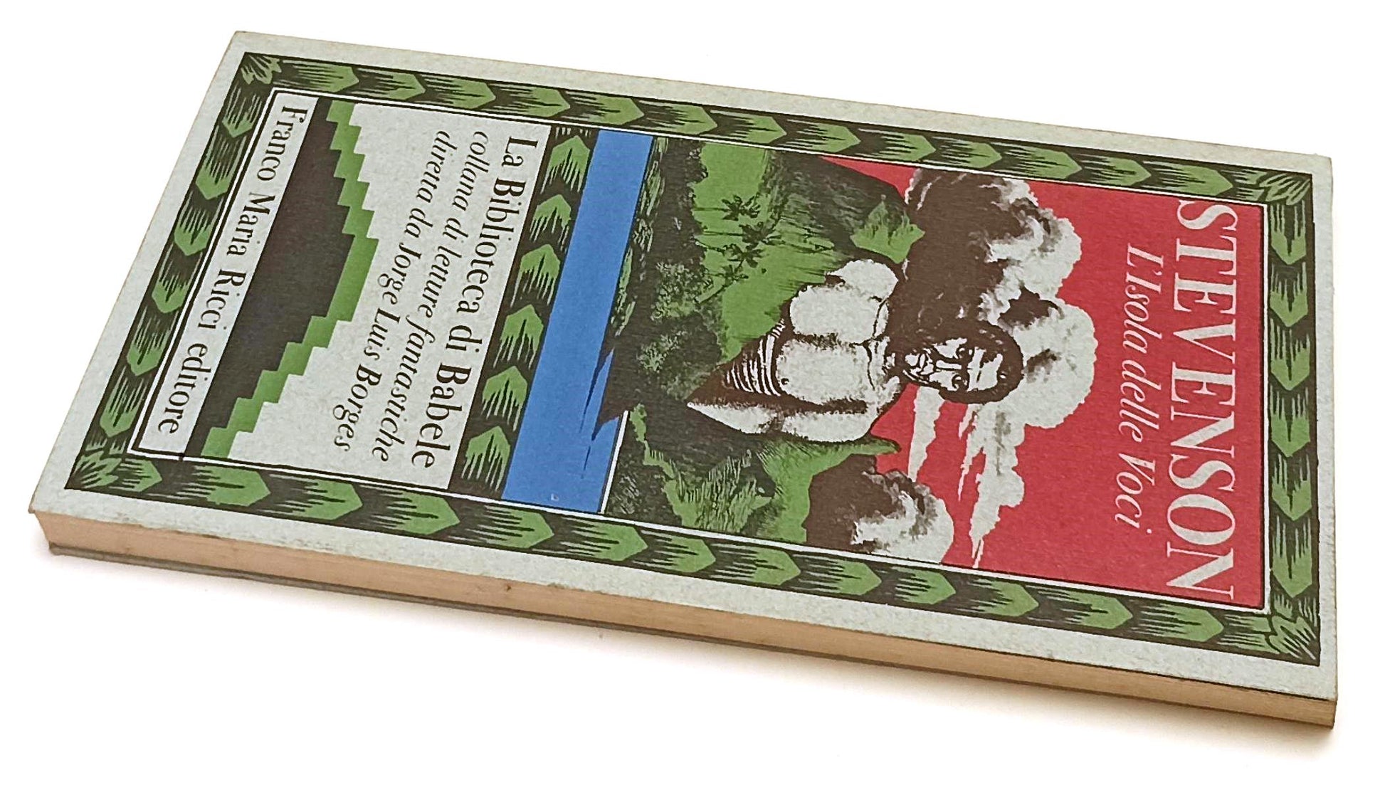 LN- L'ISOLA DELLE VOCI- STEVENSON - FRANCO MARIA RICCI - BIBLIOTECA BABELE- 1981