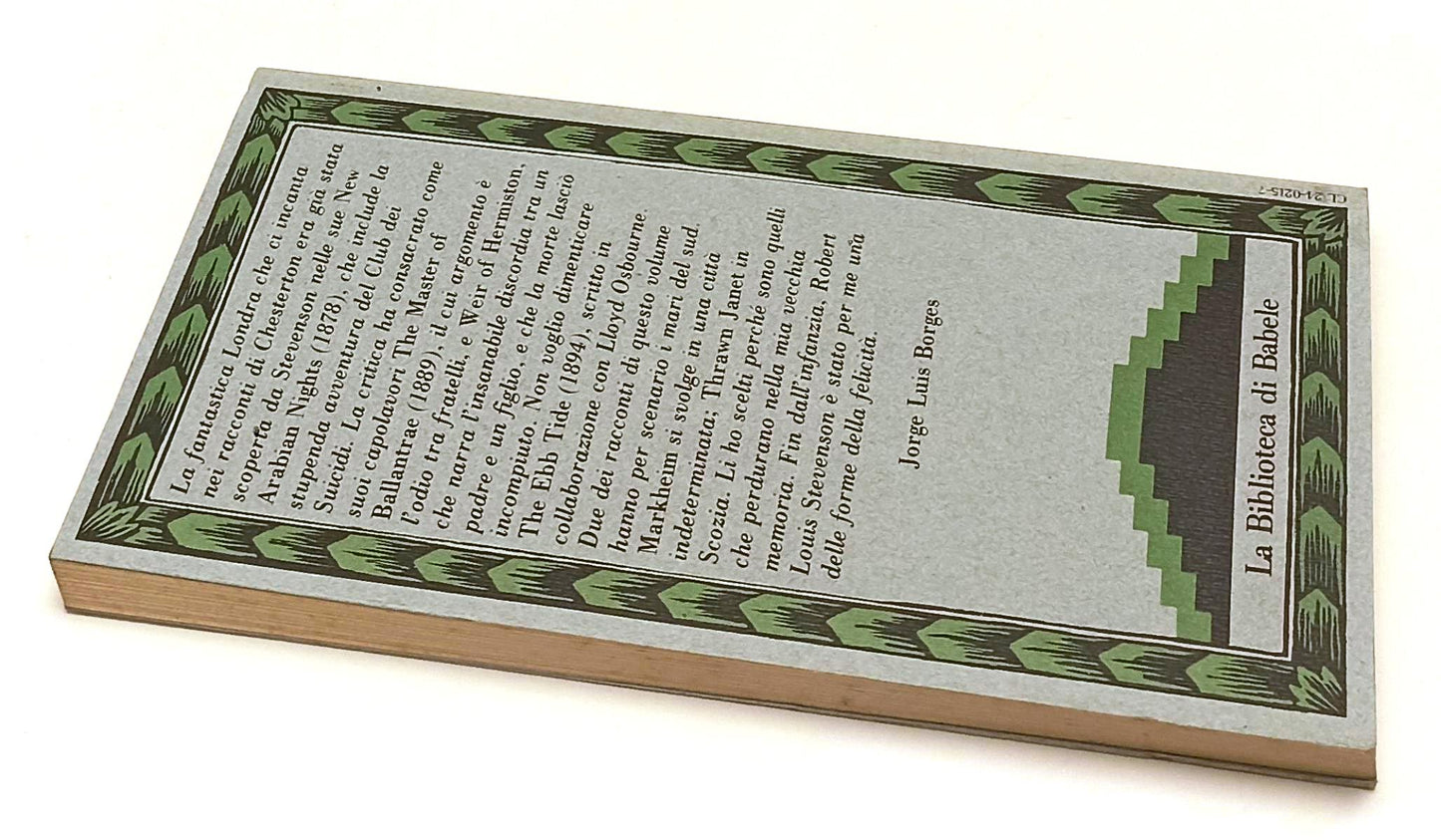 LN- L'ISOLA DELLE VOCI- STEVENSON - FRANCO MARIA RICCI - BIBLIOTECA BABELE- 1981