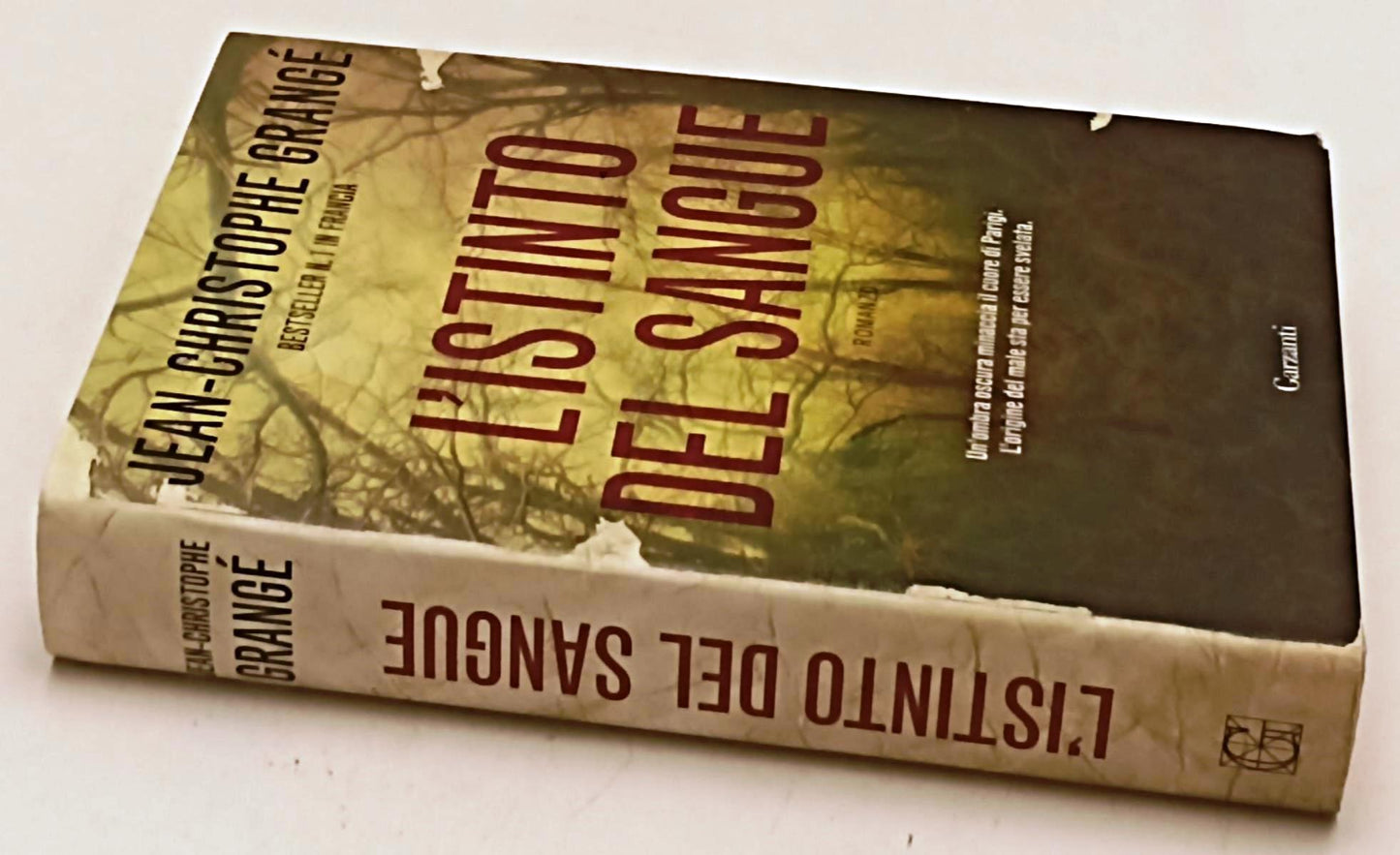 L'ISTINTO DEL SANGUE - JEAN CHRISTOPHE GRANGE'- GARZANTI--- 2010- CS- YFS599