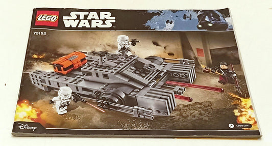 CV- LIBRETTO ISTRUZIONI - LEGO STAR WARS 75152 - RVSa390