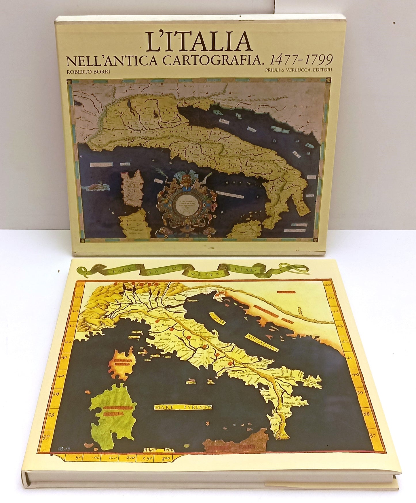 LT- L'ITALIA NELL'ANTICA CARTOGRAFIA 1477 1799 - BORRI - PRIULI VERLUCCA- YFS769
