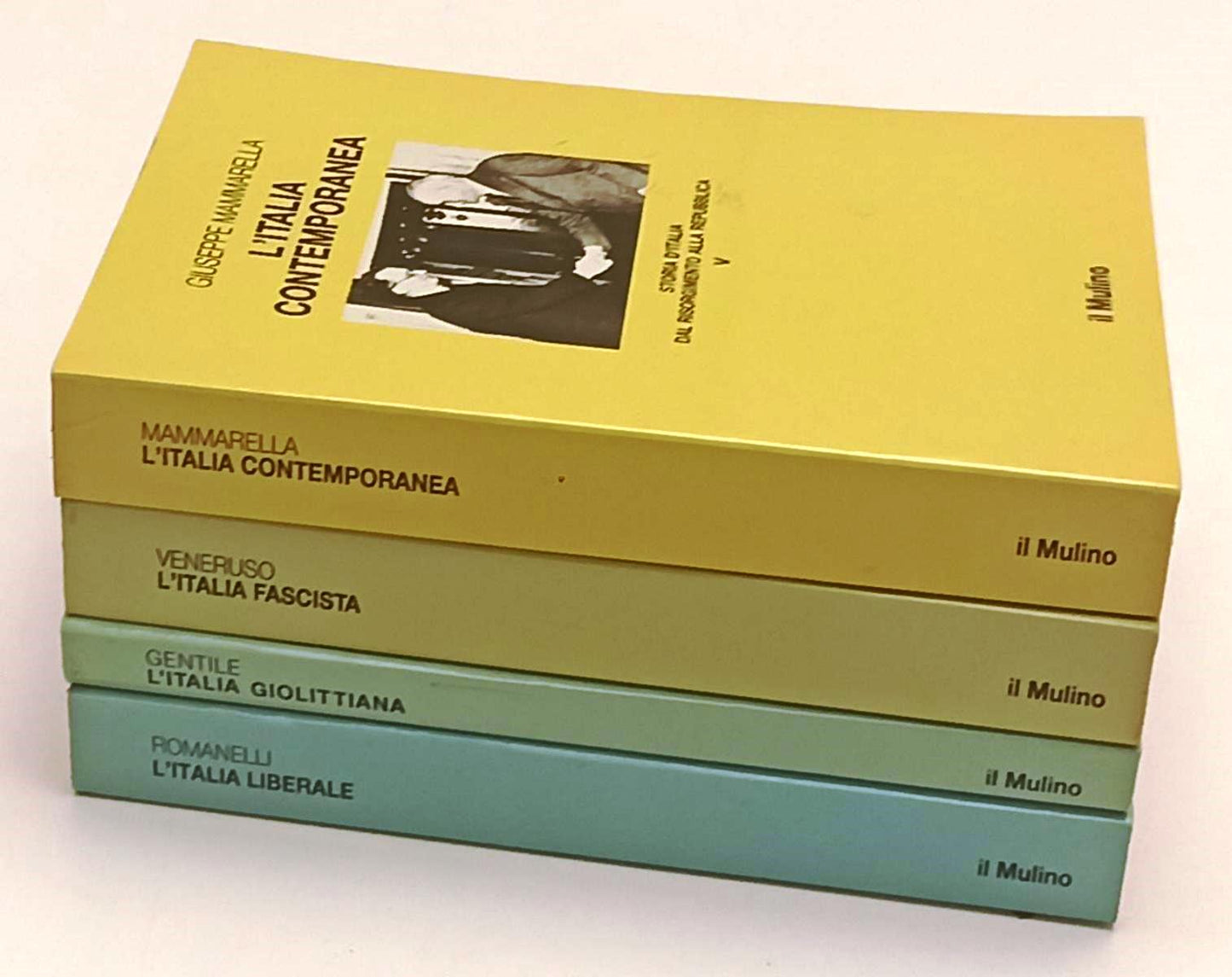 LS- STORIA D'ITALIA UNITA' REPUBBLICA II/V - MAMMARELLA - IL MULINO - B - ZFS163
