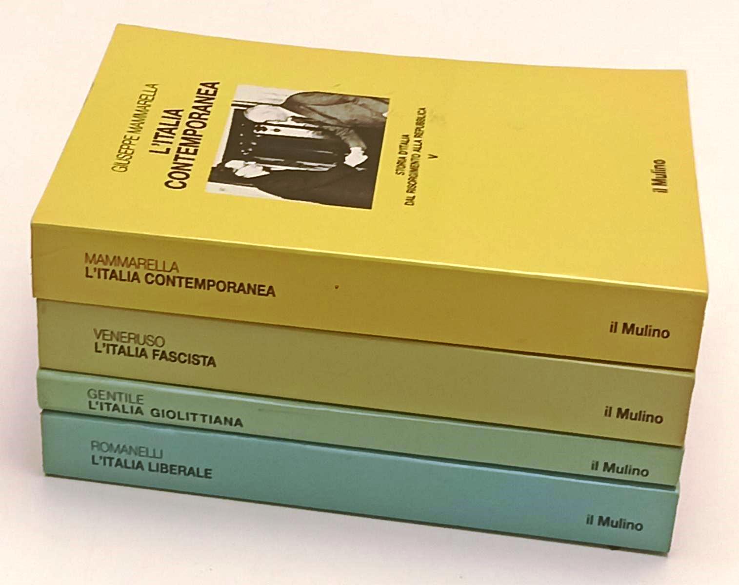 LS- STORIA D'ITALIA UNITA' REPUBBLICA II/V - MAMMARELLA - IL MULINO - B - ZFS163