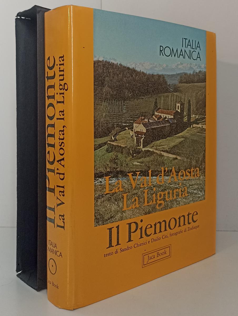 LT- ITALIA ROMANICA 2 IL PIEMONTE LIGURIA VAL D'AOSTA -- JACA BOOK ---- CS - XFS