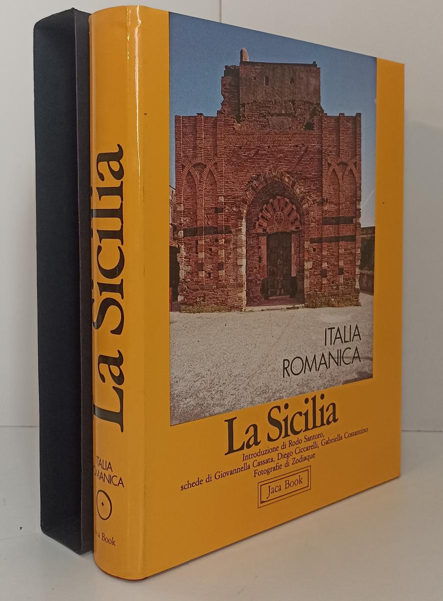 LT- ITALIA ROMANICA 7 LA SICILIA - ZODIAQUE CICCARELLI - JACA BOOK ---- CS- XFS