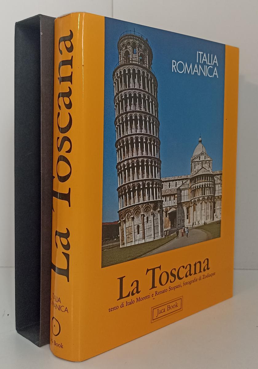 LT- ITALIA ROMANICA 5 LA TOSCANA - MORETTI ZODIAQUE - JACA BOOK---- CS- XFS
