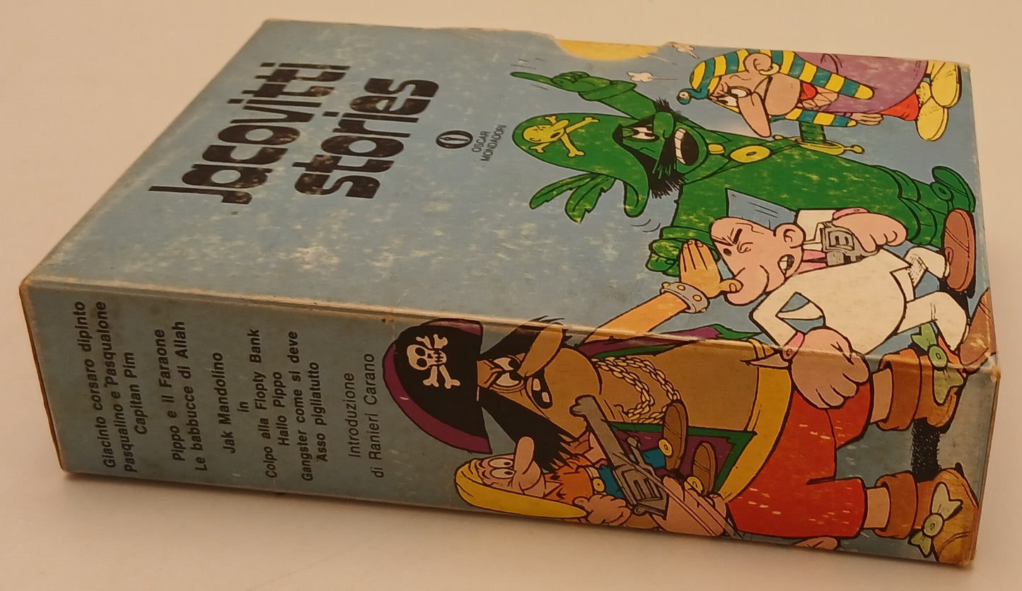 FC- JACOVITTI STORIES COFANETTO 3 VOLUMI-- OSCAR MONDADORI - 1a ED. 1973- B- H25