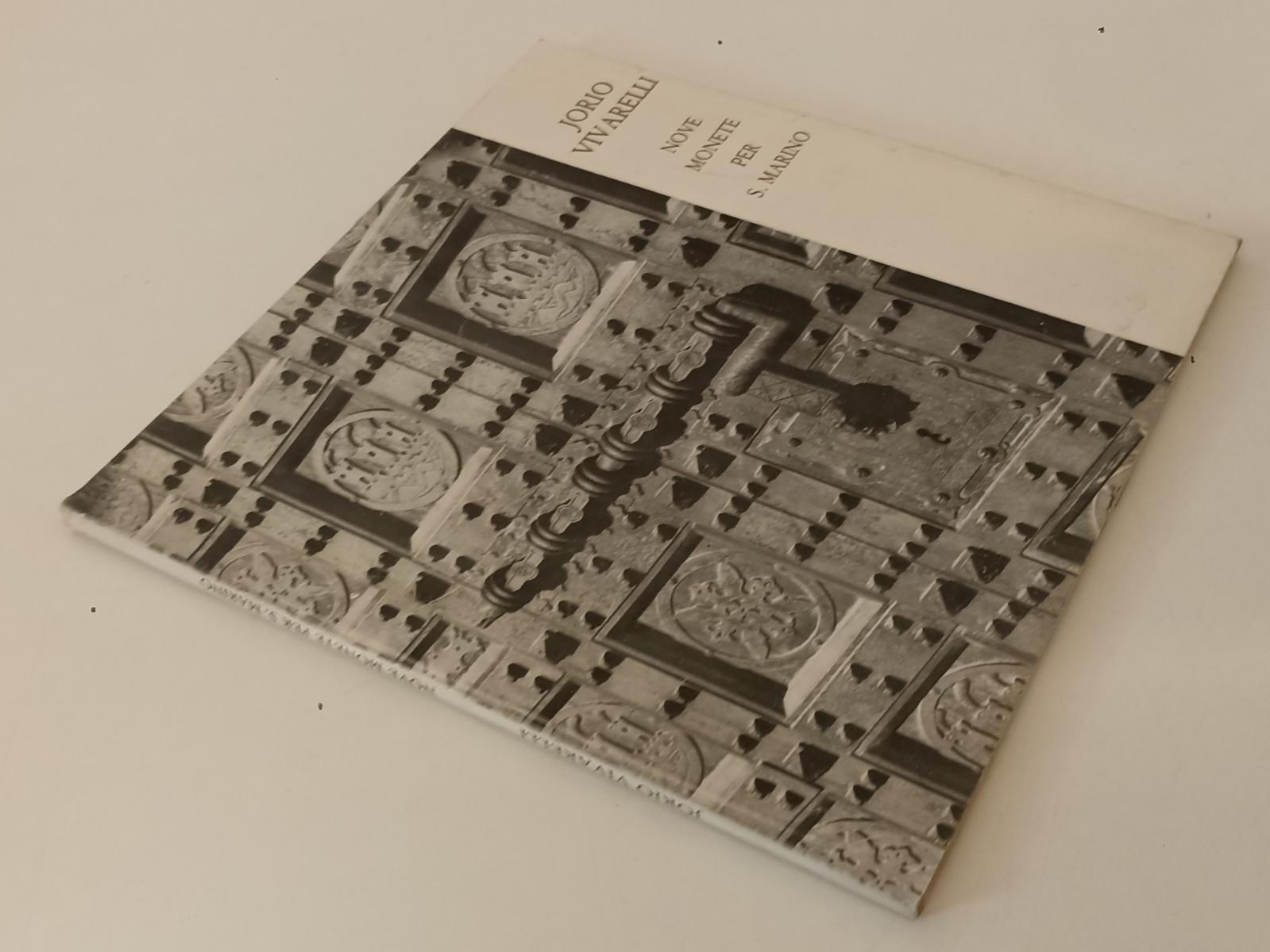 LT- JORIO VIVARELLI NOVE MONETE PER SAN S. MARINO CATALOGO - B - XFS163