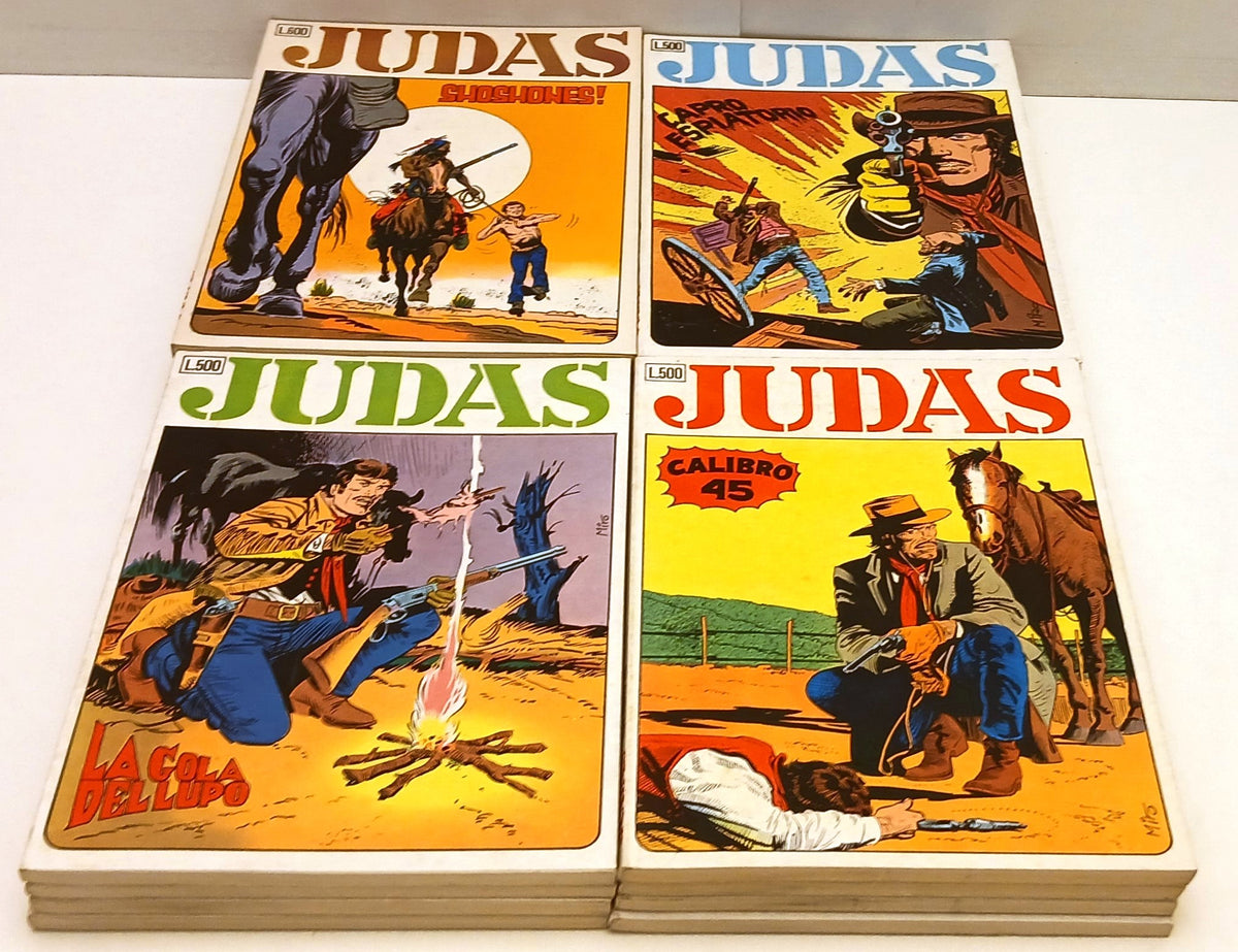 FB- JUDAS 1/16 COLLEZIONE COMPLETA OTTIMI -- DIME PRESS - 1979 - B - H25