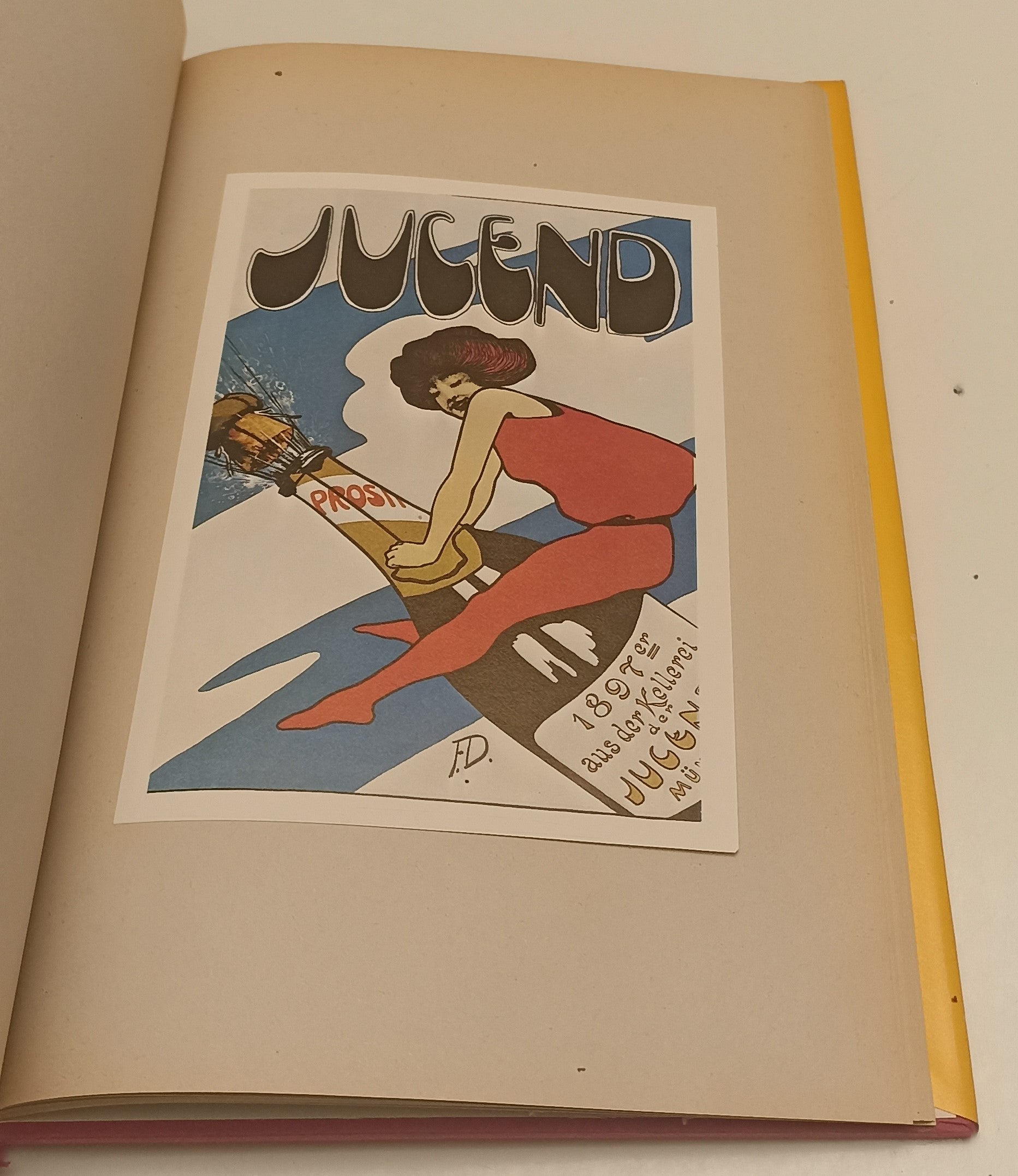LT- JUGENDSTIL ART NOUVEAU - L. SCHMIDT- BERGHAUS VERLAG--- 1975- CS- XFS180