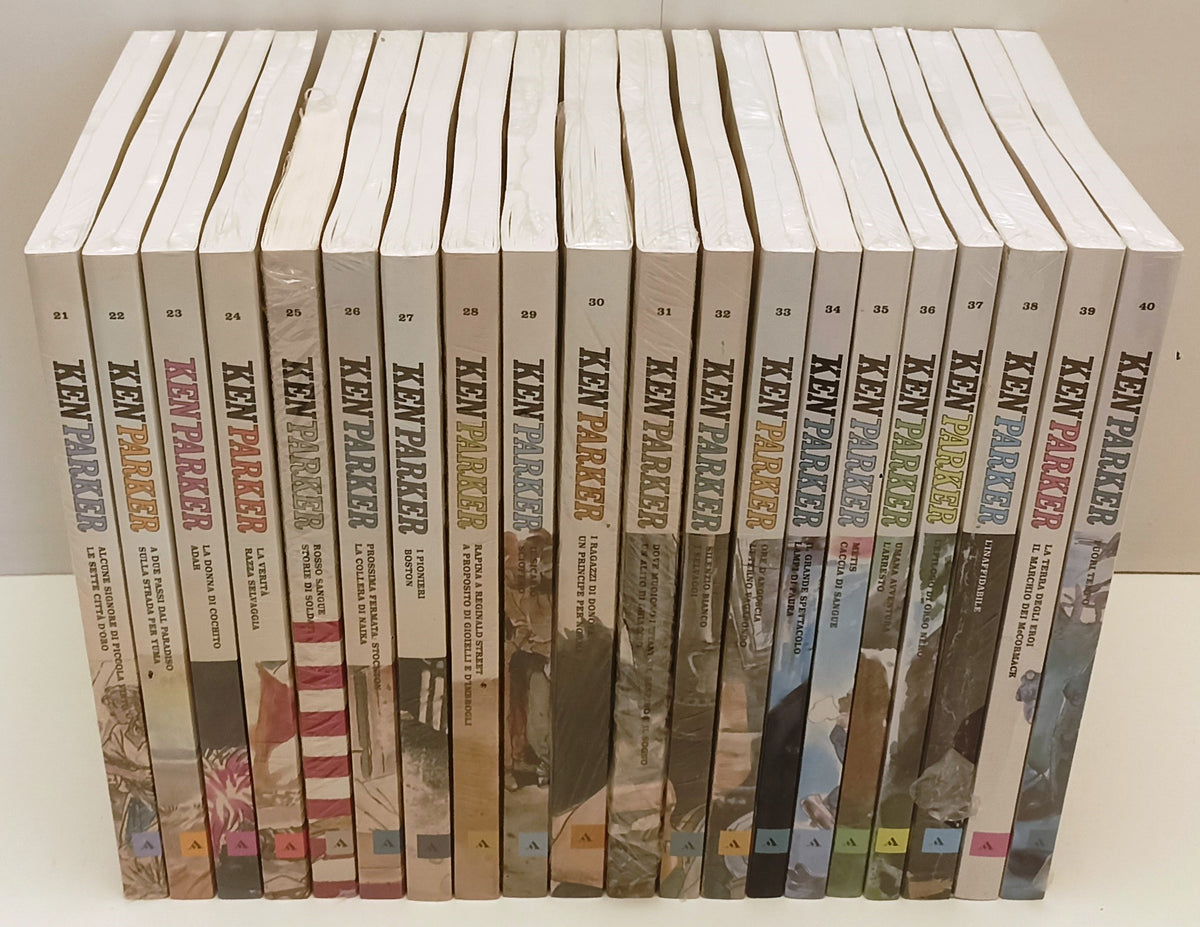 FV- KEN PARKER 1/50 COLLEZIONE COMPLETA - BERARDI MILAZZO- MONDADORI COMICS- D25