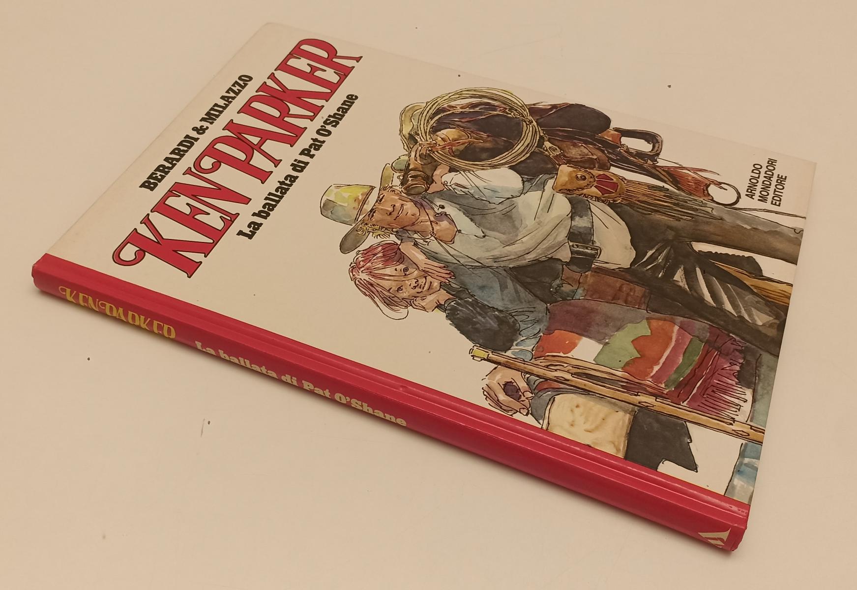 FV- KEN PARKER LA BALLATA DI PAT O'SHANE- BERARDI MILAZZO- MONDADORI- 1983-C-B24