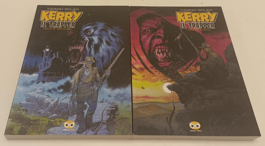 FV- KERRY IL TRAPPER VOLUMI 1/2 - TIZIANO SCLAVI - EDIZIONI BD - 2008 - B - C24