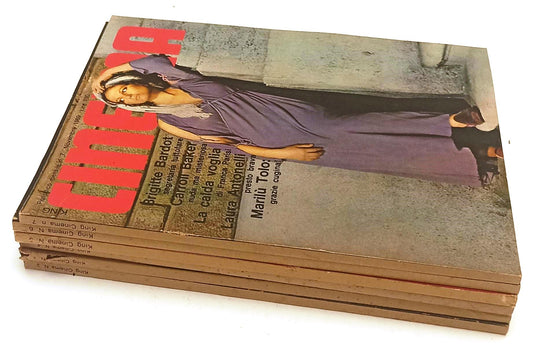 LX- RIVISTA KING CINEMA 2/7 GIUGNO/NOVEMBRE 1969 6 VOLUMI - B - YFS613