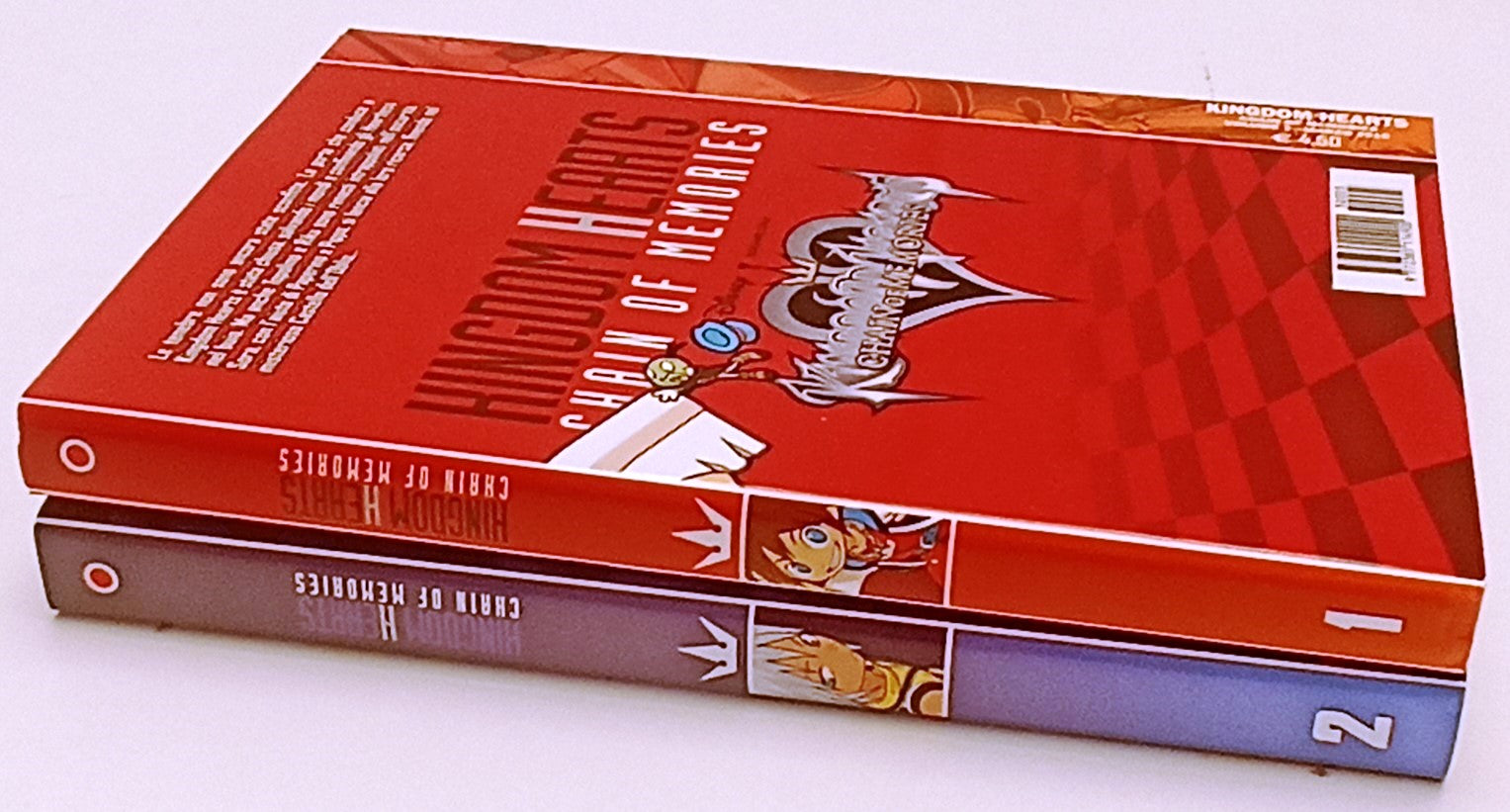 FD- KINGDOM HEARTS CHAIN OF MEMORIES 1/2 COMPLETA- DISNEY PLANET PANINI- BS- F25