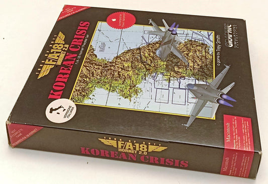 CV- TOUR OF DUTY F/A 18 HORNET 2.0 KOREAN CRISIS FLOPPY DISK- TREY SMITH- YFS537