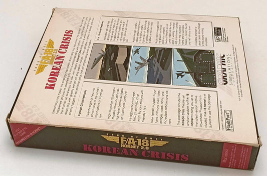 CV- TOUR OF DUTY F/A 18 HORNET 2.0 KOREAN CRISIS FLOPPY DISK- TREY SMITH- YFS537