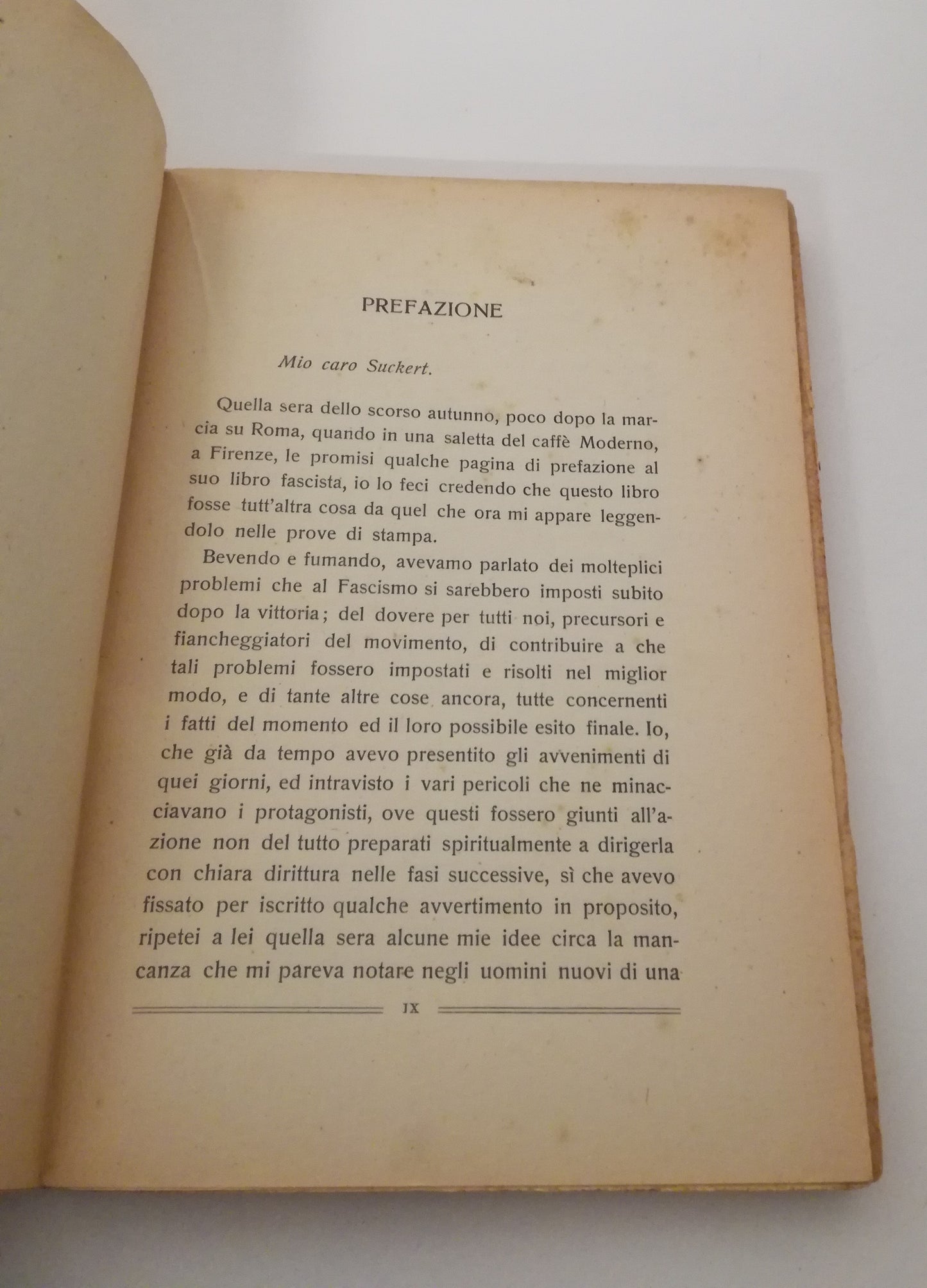 LS- L'EUROPA VIVENTE FASCISMO - CURZIO SUCKERT MALAPARTE ---- 1923- B- MLT2