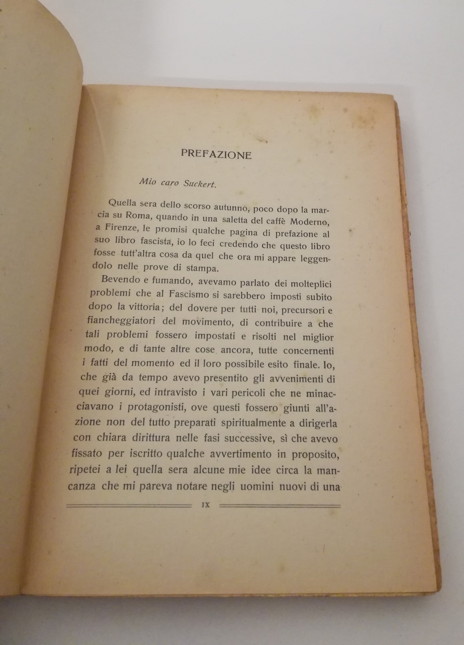 LS- L'EUROPA VIVENTE FASCISMO - CURZIO SUCKERT MALAPARTE ---- 1923- B- MLT2