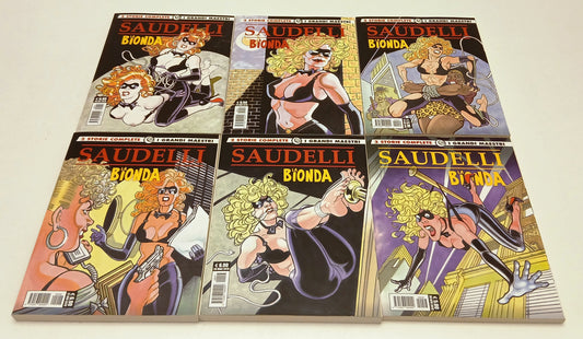 FB- LA BIONDA 1/6 COMPLETA - SAUDELLI - COSMO GRANDI MAESTRI - 2019 - B- Z25