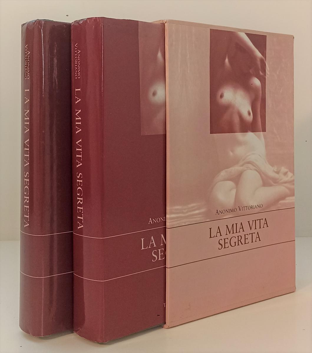 LX- LA MIA VITA SEGRETA COFANETTO 2 VOLUMI- ANONIMO VITTORIANO---- 2002- CS- XFS