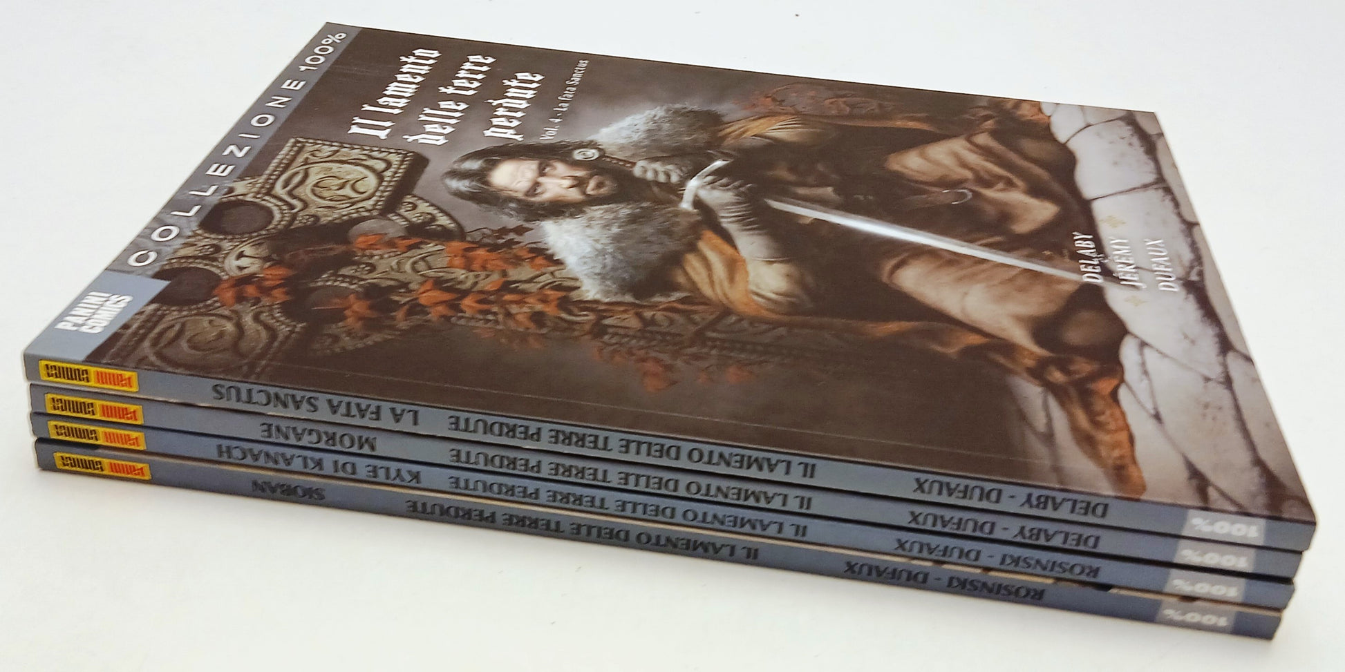 FV- IL LAMENTO DELLE TERRE PERDUTE 1/4 -- PANINI COLLEZIONE 100% - 2011 - B- M25