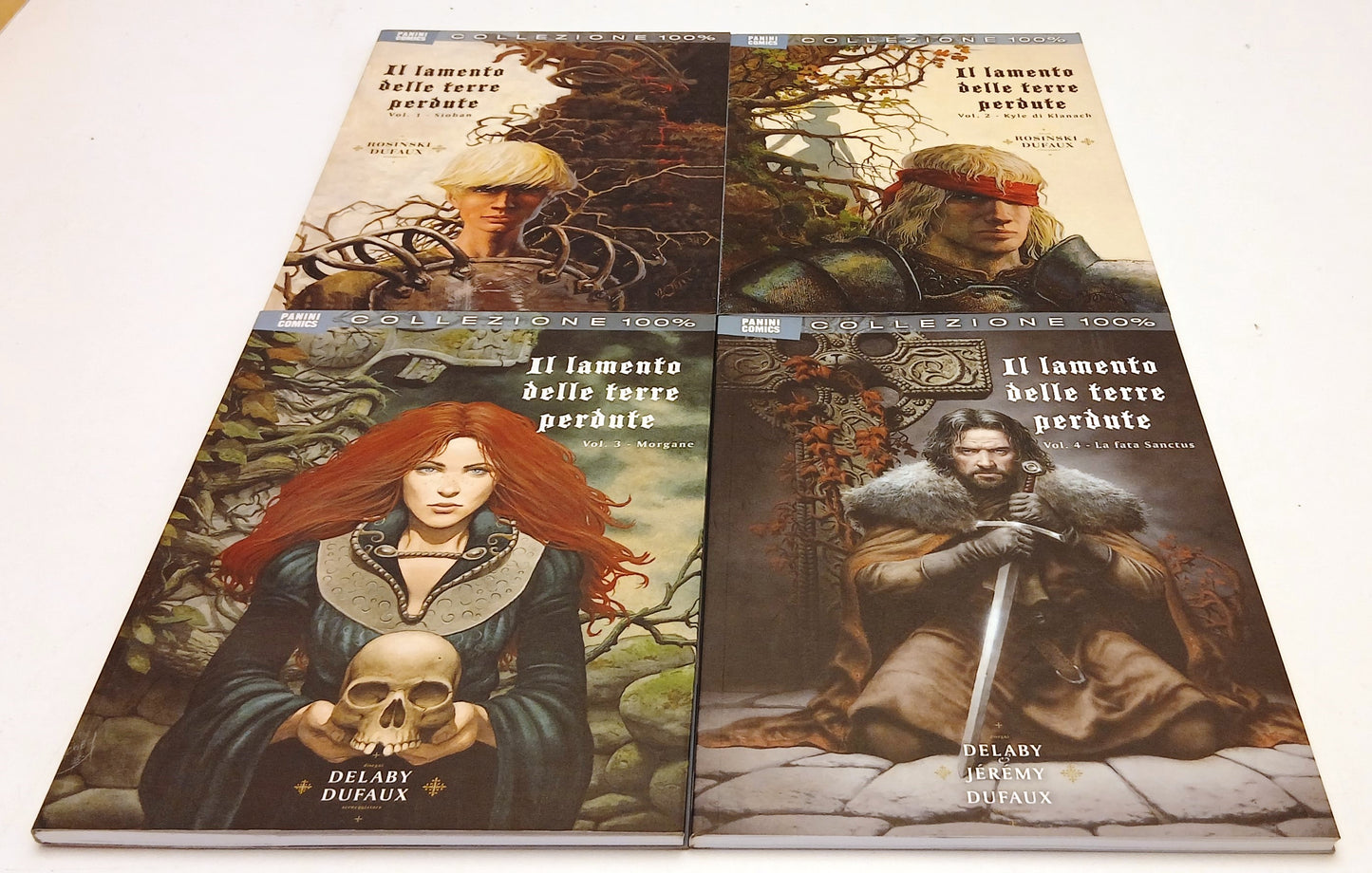 FV- IL LAMENTO DELLE TERRE PERDUTE 1/4 -- PANINI COLLEZIONE 100% - 2011 - B- M25