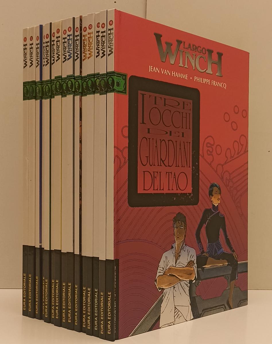 FV- LARGO WINCH 1/15 COMPLETA - VAN HAMME FRANCQ- EURAMASTER TUTTOCOLORE- C- C24