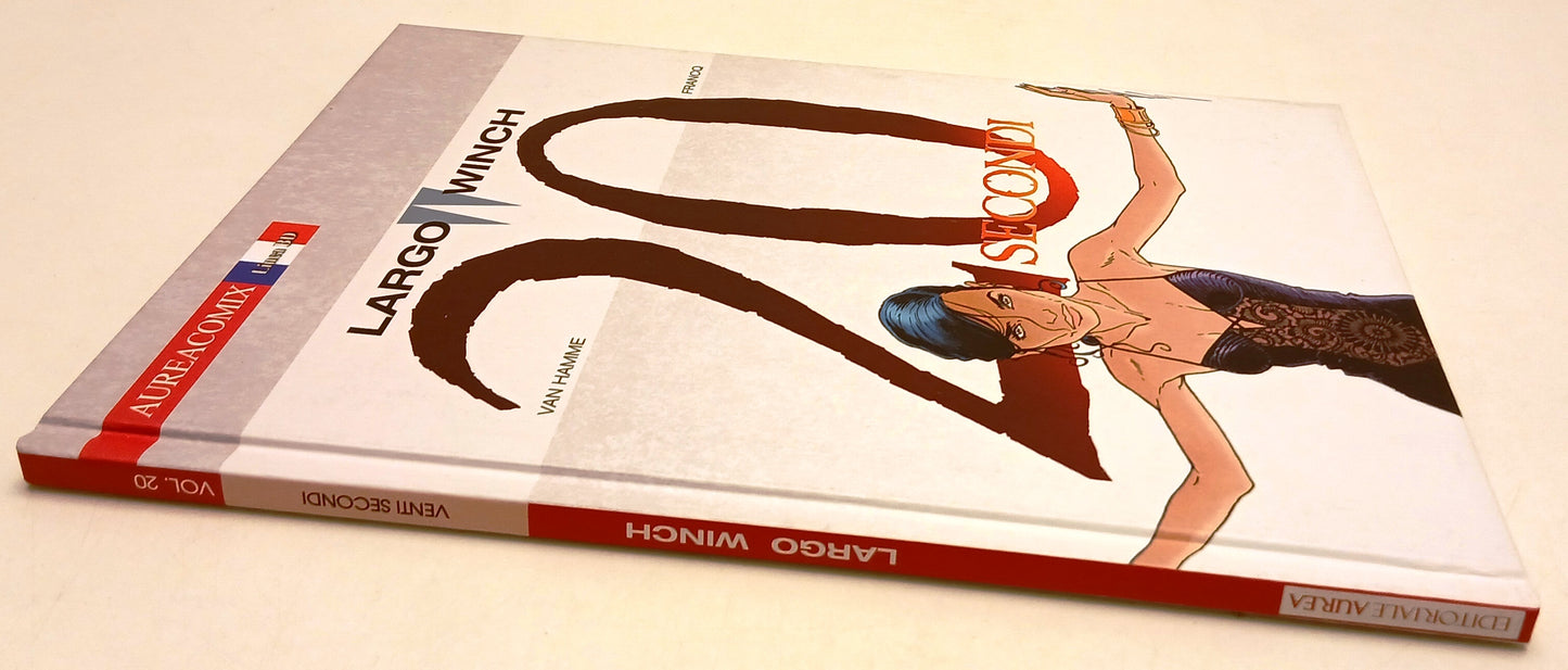 FV- LARGO WINCH 20 VENTI SECONDI - VAN HAMME - AUREACOMIX LINEA BD- 2015- C- Z25