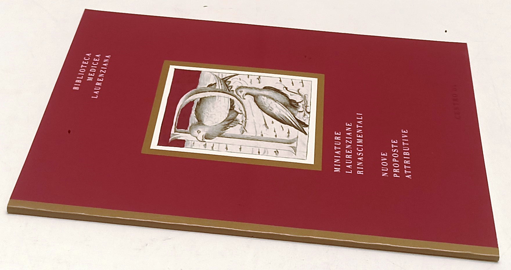 LT-  BIBLIOTECA MEDICEA LAURENZIANA MINIATURE CATALOGO - CENTRO Di- 1991- YFS979