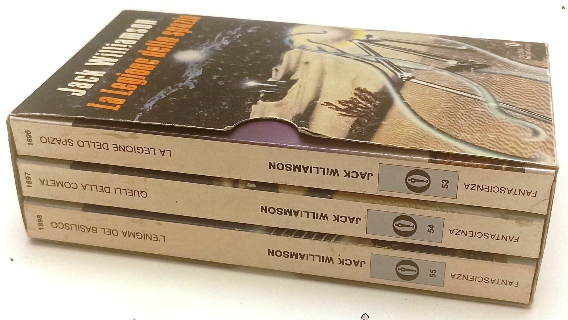 LF- LA LEGIONE DELLO SPAZIO 3 VOLUMI - JACK WILLIAMSON - MONDADORI- OSCAR - XFS