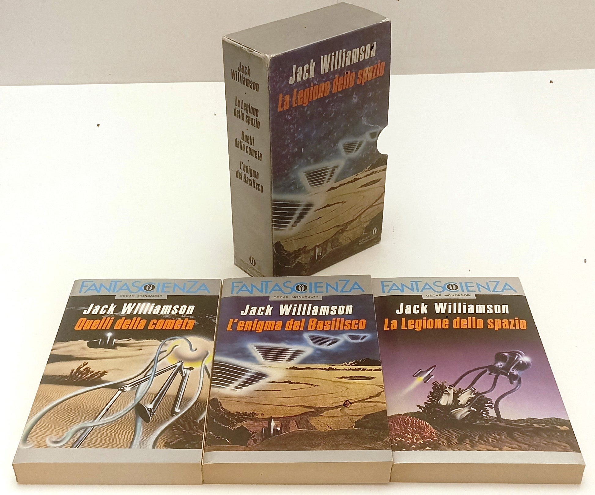 LF- LA LEGIONE DELLO SPAZIO 3 VOLUMI - JACK WILLIAMSON - MONDADORI- OSCAR - XFS