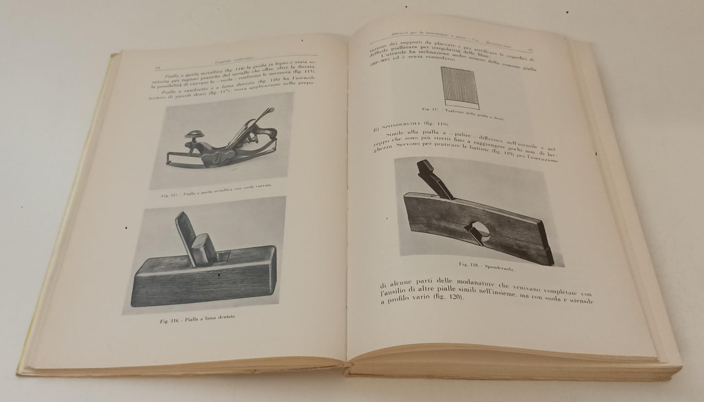 LZ- IL LEGNO E L'ARTE DI COSTRUIRE MOBILI E SERRAMENT- PIERASCA- HOEPLI- B-XFS44