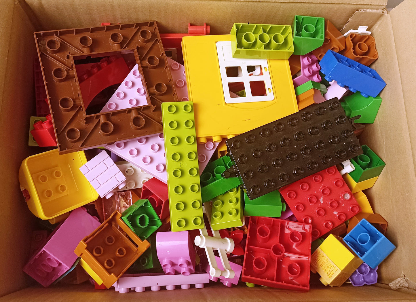 GG- LOTTO MATTONCINI COSTRUZIONI LEGO DUPLO CIRCA 2,50 Kg - BLCP5