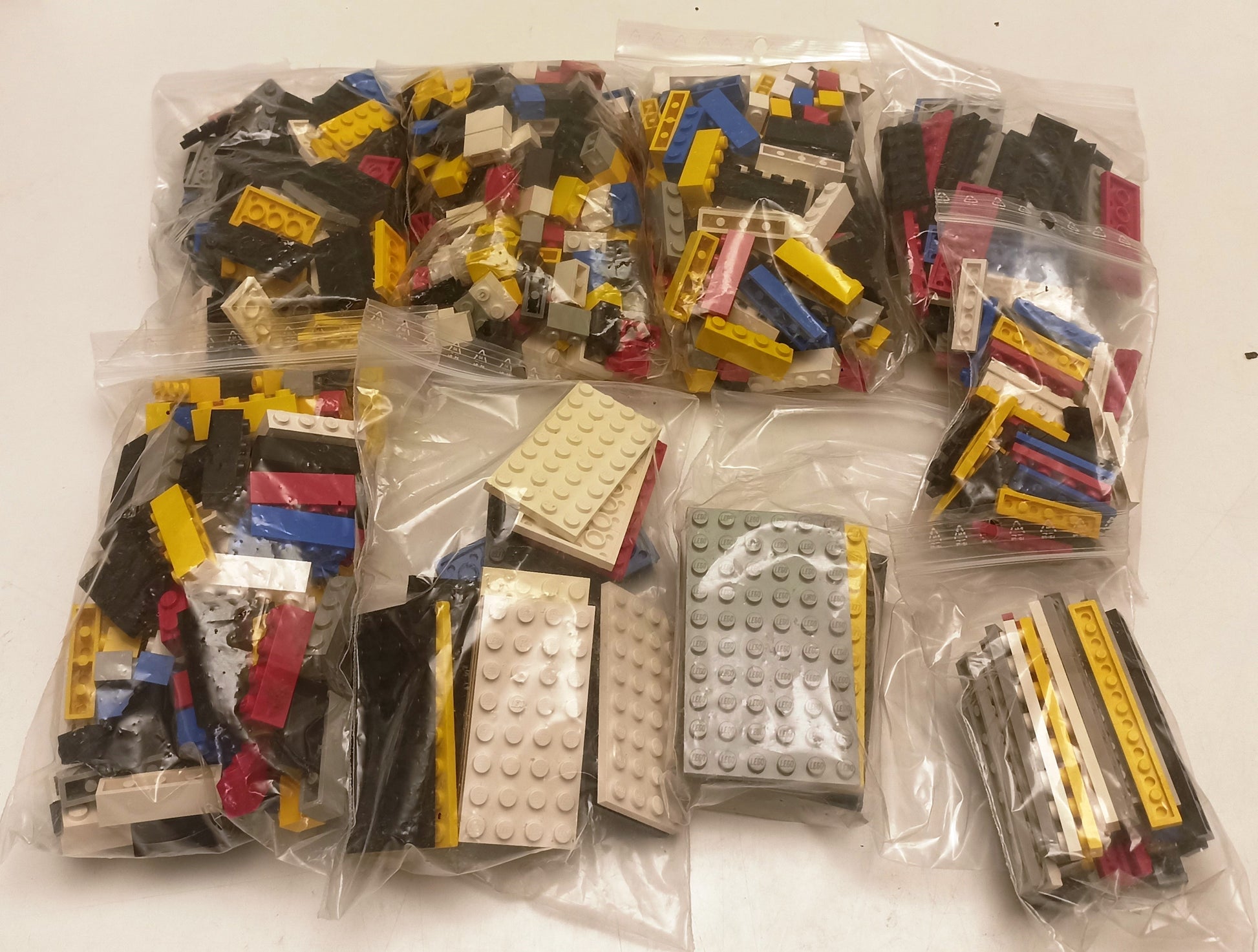 GG- LEGO ORIGINALI - LOTTO PEZZI VARI FORMATI - LGG17