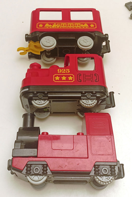 GG- LOTTO TRENO TRENINO LEGO DUPLO A PILE CON ROTAIE SCAMBIO - BLCP10