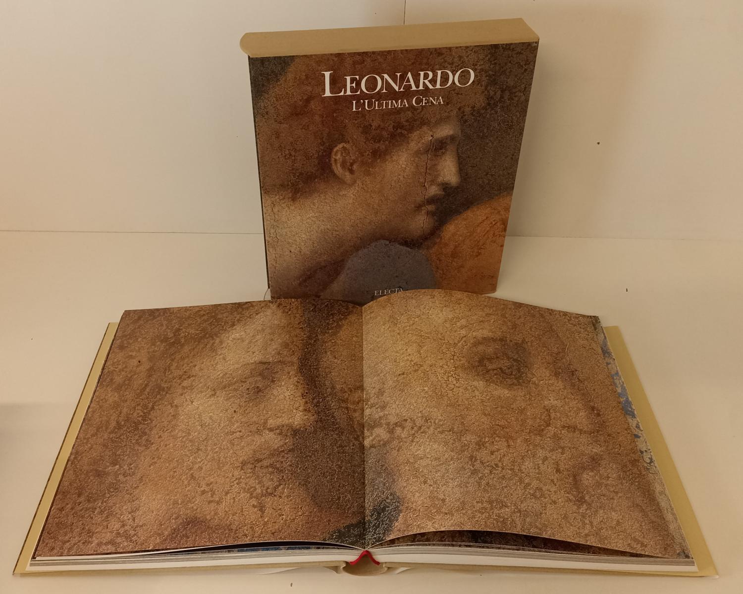 LT- LEONARDO L'ULTIMA CENA DENTRO LA PITTURA -- ELECTA --- 1999- CS- YFS98
