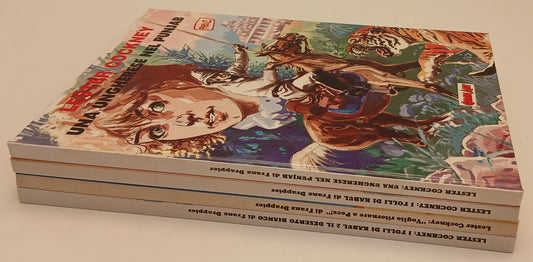 FV- LESTER COCKNEY 4 VOLUMI FOLLI KABUL- FRANZ- COMIC ART GRANDI EROIANNO- C-H25