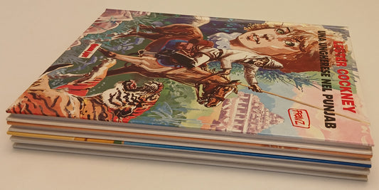 FV- LESTER COCKNEY 4 VOLUMI FOLLI KABUL- FRANZ- COMIC ART GRANDI EROIANNO- C-H25